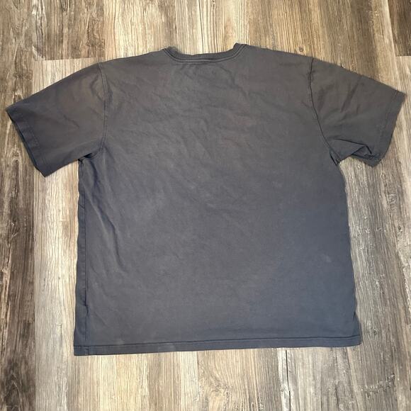 Carhartt Men's 2XL Short Sleeve Loose Fit T Shirt Gray Pocket‎ Work Shirt - Picture 2 of 7